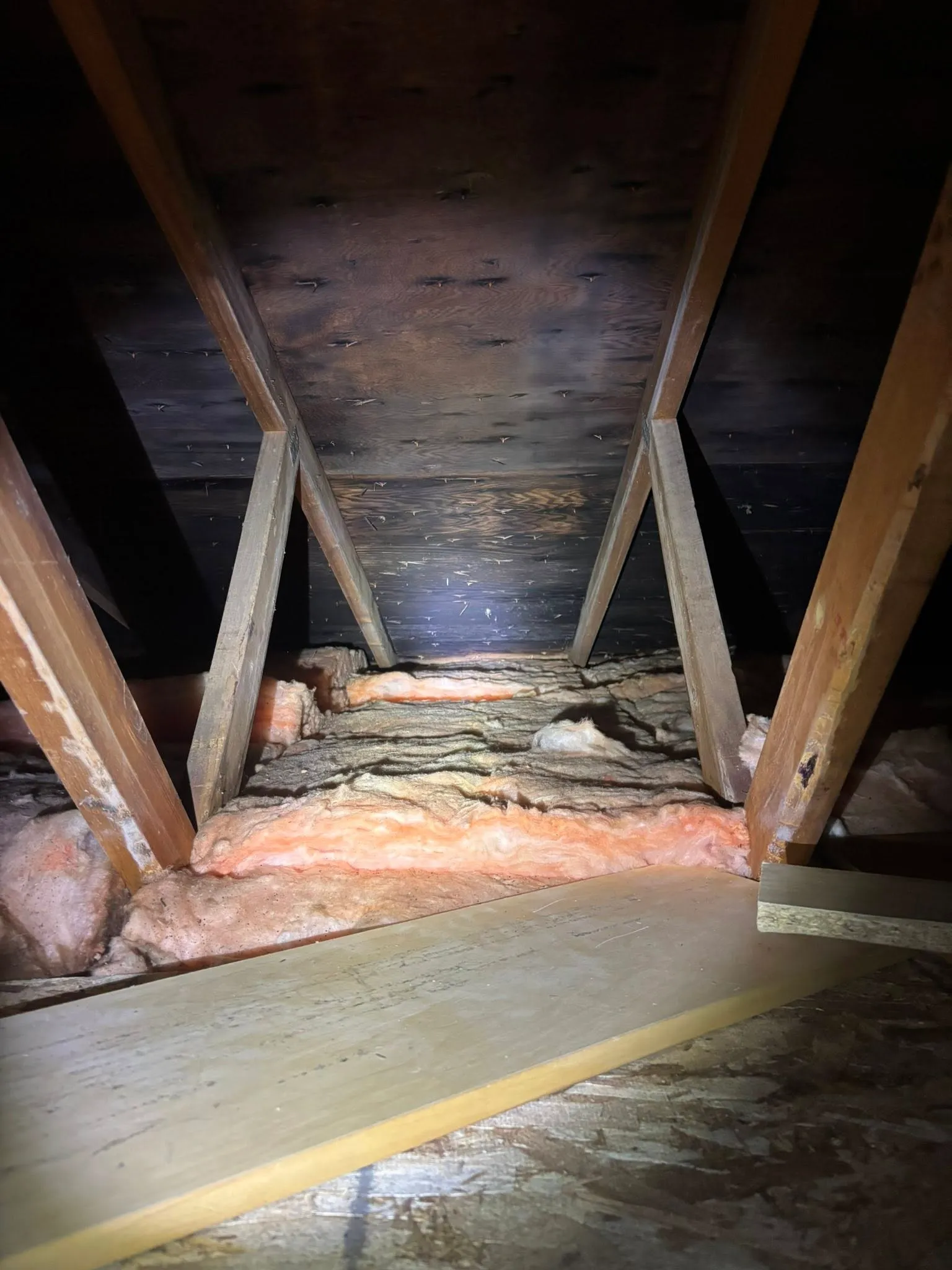 Completed residential roof installation