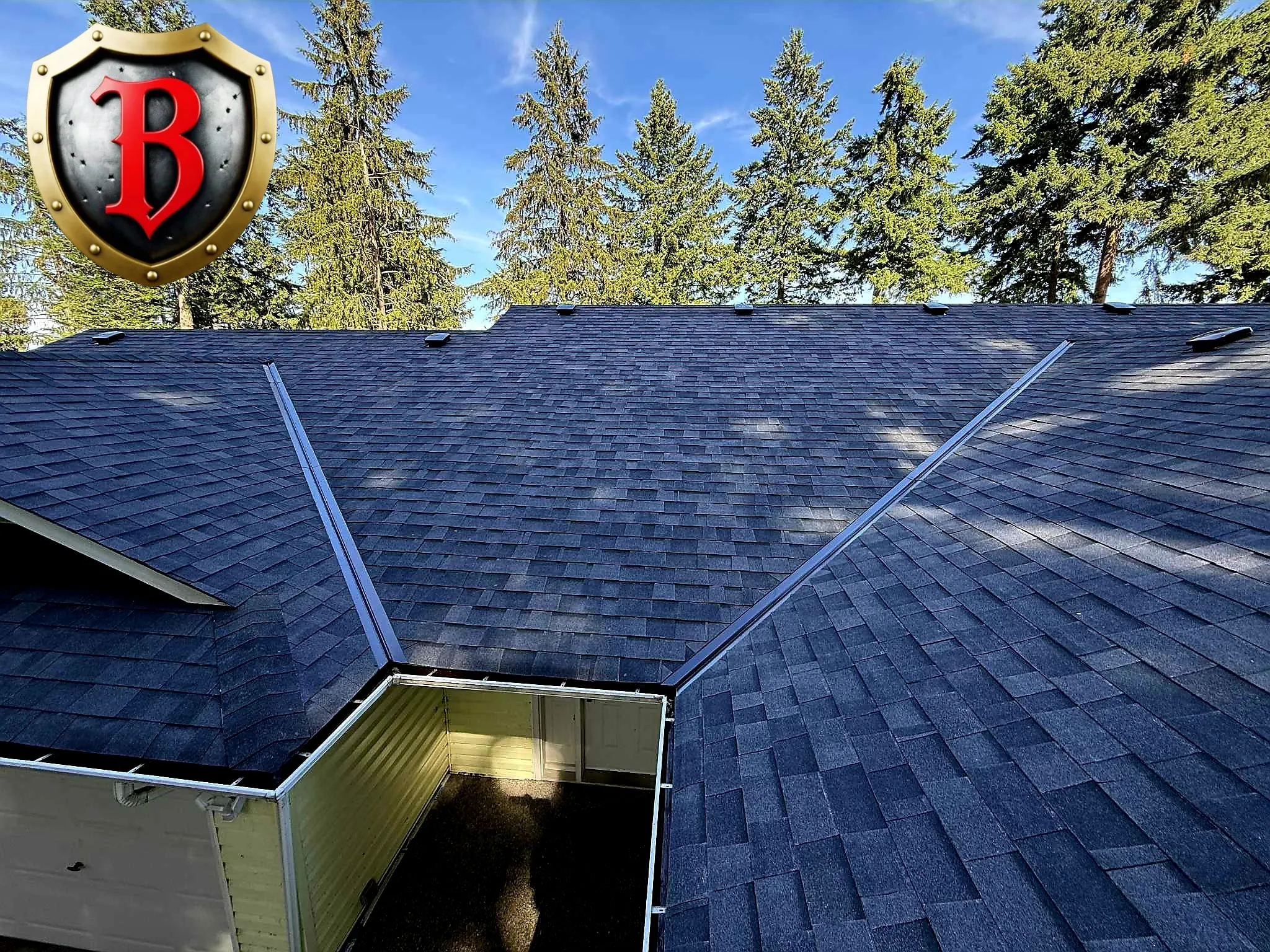 Salt air roof damage Vancouver Island